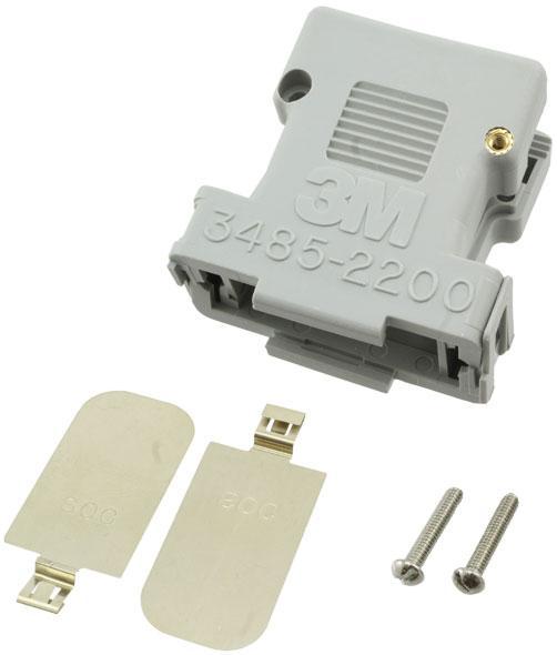 3M-3357-5115 抽缩起动适配器 EMI Junction Shell 180° 15 Shell Size Glass Filled Polybutylene Terephthalate