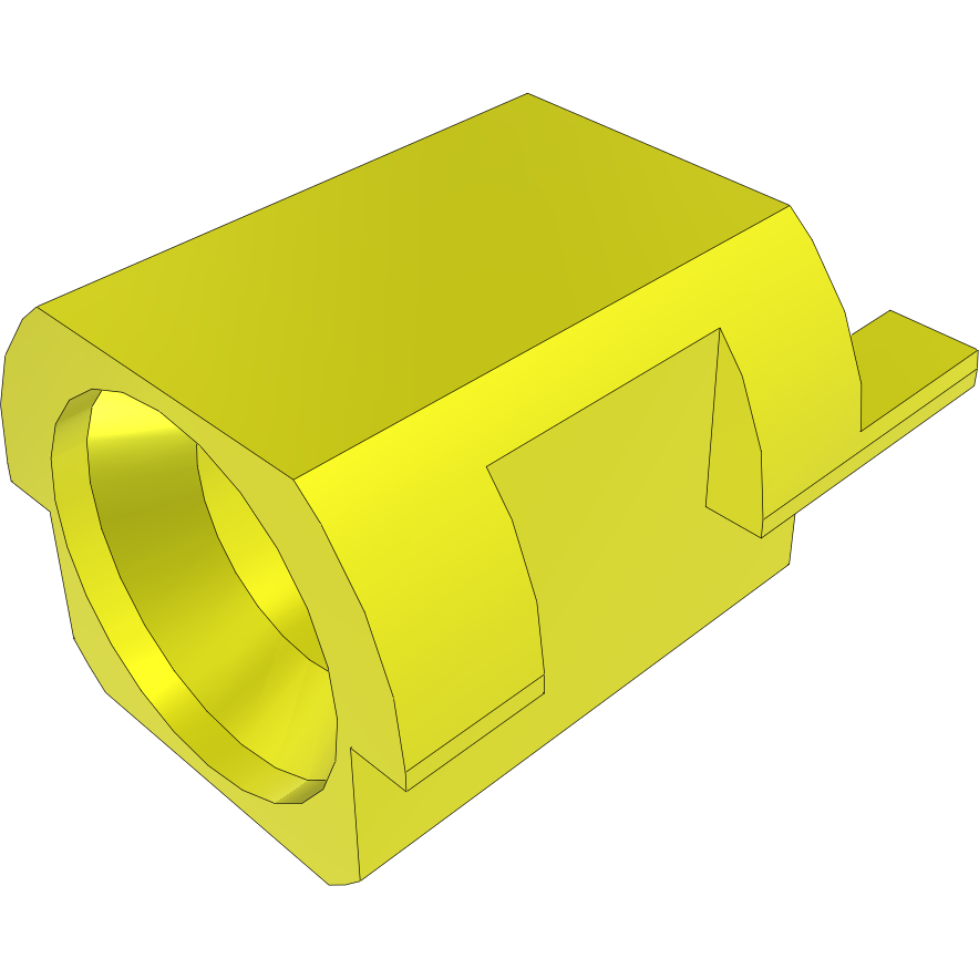 Samtec-SMPM-PF-P-HG-ST-EM-1 RF-Steckverbinder Conn SMPM 0Hz to 65GHz 50Ohm Solder ST Edge Mount PL Gold Tray