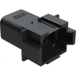 Conn Housing RCP 8 POS Crimp ST Cable Mount Black