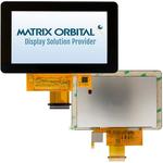 4.3in TFT 24 Bit Parallel LED Backlight -20°C to 70°C 46-Pin