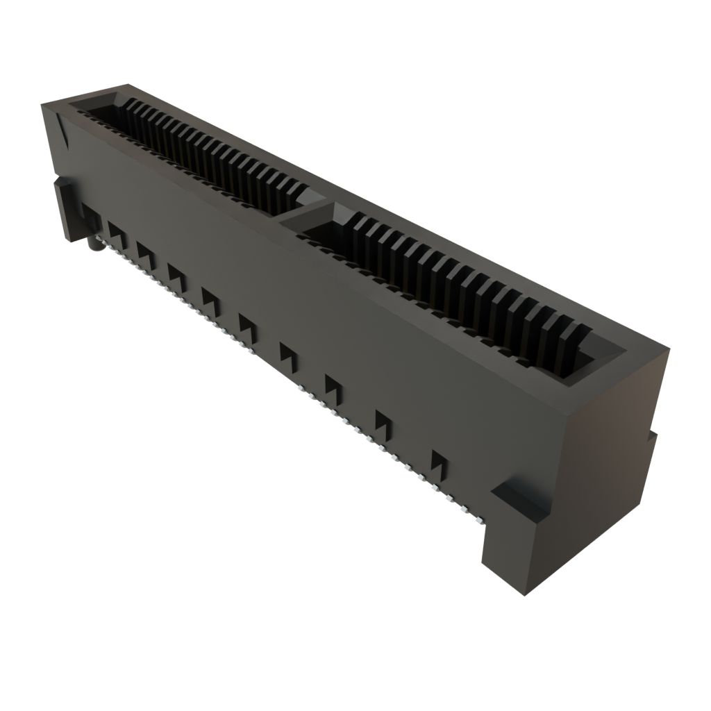 Samtec-HSEC8-137-01-L-DV-A Connector Card Edge Conn Card Edge SKT 74 POS 0.8mm Solder ST SMD EDGE RATE™ Tray