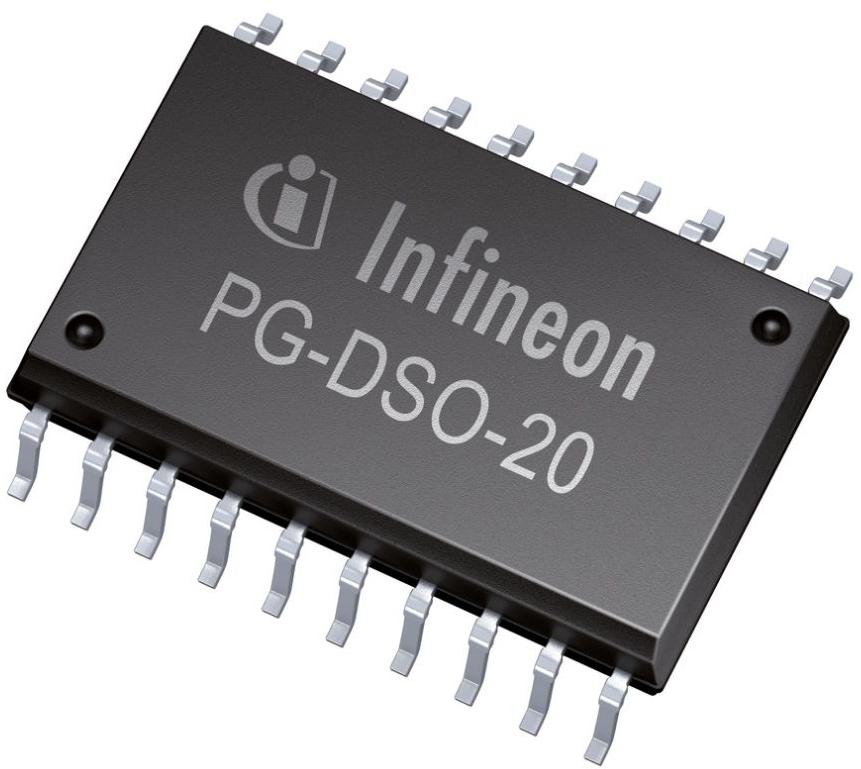 Infineon Technologies AG-TLE4263G Linear Regulators LDO Regulator Pos 5V 0.4A Automotive AEC-Q100 20-Pin DSO T/R