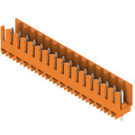 Weidmuller-1604910000 Steckverbinderleisten und Leiterplattenbuchsen Conn Shrouded Header M 16 POS 3.5mm Solder ST Thru-Hole Box