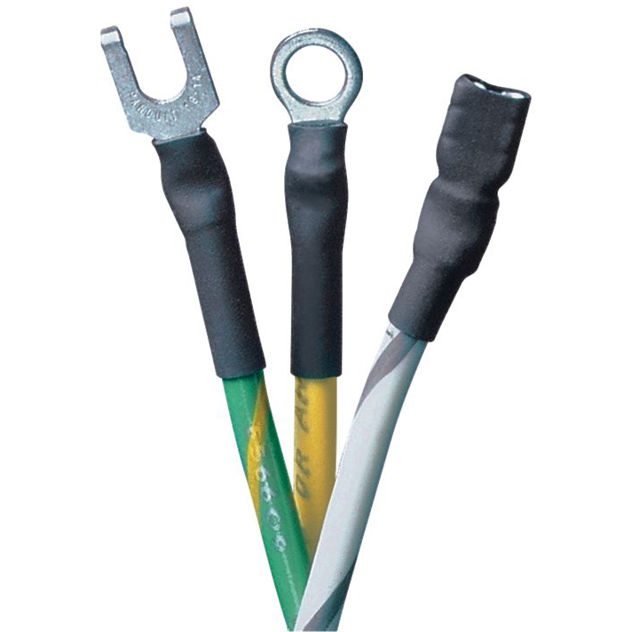 Panduit-HSTT12-48-Q45 Heat Shrink Heat Shrink Tubing ST Cross-Linked Polyolefin Green/Yellow Thin