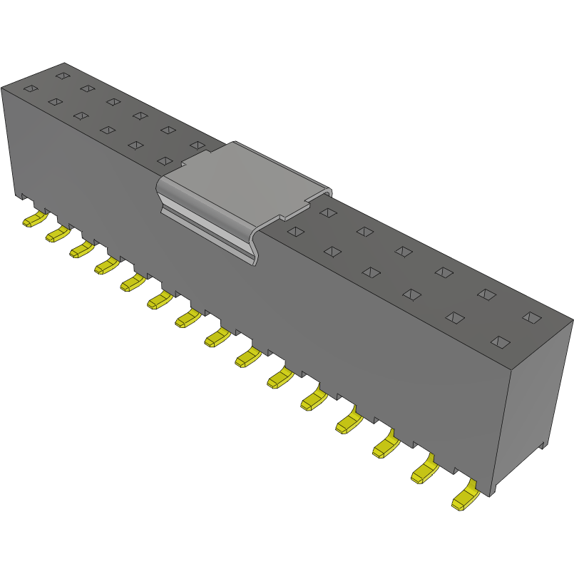 Samtec-SQW-115-01-FM-D-VS-P-TR Steckverbinderleisten und Leiterplattenbuchsen Conn Socket Strip SKT 30 POS 2mm Solder ST Top Entry SMD T/R