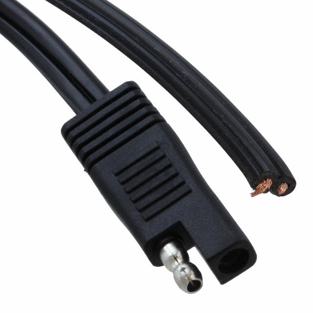 CnC Tech, LLC-CNC-SAE-16-183-002 Montajes de cables, otros Cable Assembly Patch Cord 0.183m 16AWG Power 2 POS M