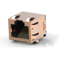 TE Connectivity-6339160-1 Raccordement téléphone et télécom Conn RJ-45 F 8 POS 1.02mm Solder RA SMD 8 Terminal 1 Port Cat 5 T/R