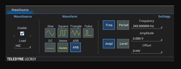 Teledyne LeCroy-T3DSO1000A-FG Test and Measurement Accessories AWG Software for Oscilloscope