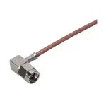 Conn SMA 0Hz to 18GHz 50Ohm Crimp/Solder RA Cable Mount PL Gold Over Nickel Phosphorus Single