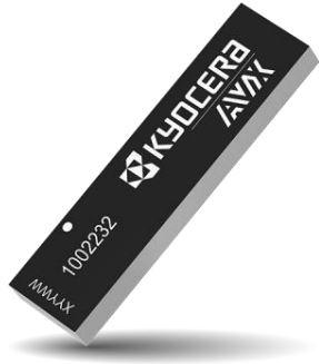 KYOCERA AVX Components Corporation-1002232 Antennas Antenna Embedded 1.5dBi Gain 928MHz/2500MHz 5-Pin SMD