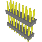 Conn Board Stacker HDR 16 POS 2.54mm Solder ST Top Entry Thru-Hole Bulk