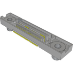 Conn Micro High Speed Socket Strip SKT 60 POS 0.5mm Solder ST Top Entry SMD Q Strip® T/R