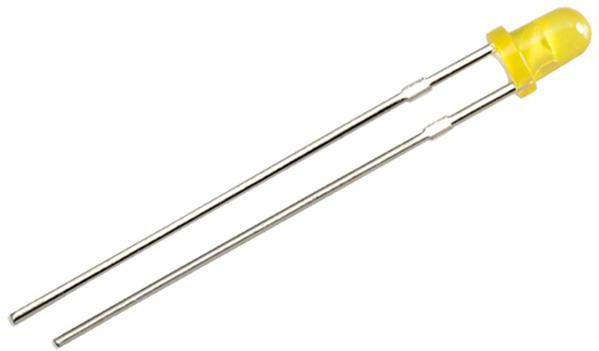 QT-Brightek Corporation-QBL7Y60D LED LED Uni-Color Yellow Automotive 2-Pin T-1 Bulk