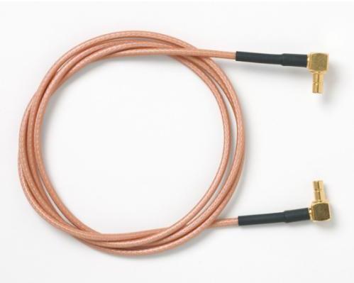 Pomona Electronics-73073-BB-6 Montaje de cables coaxial SMB RIGHT-ANGLE JACK TO SMB RIGHT-ANGLE JACK RG316/U