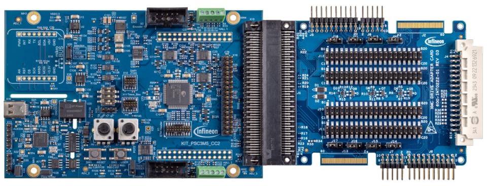 Infineon Technologies AG-KIT_PSC3M5_CC2 Power Management Development Boards and Kits C3M5 Motion Motor Control Evaluation Kit