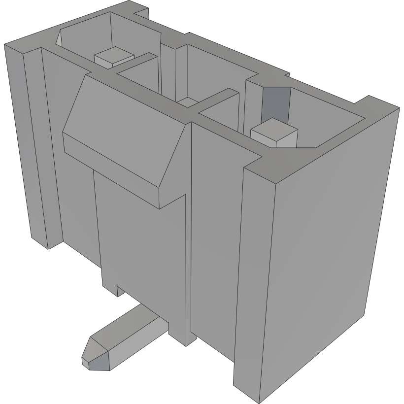 Samtec-IPBT-103-H2-T-S-K Steckverbinderleisten und Leiterplattenbuchsen Conn Wire to Board HDR 3Power POS 4.19mm Solder ST Top Entry SMD Power Mate® Tube