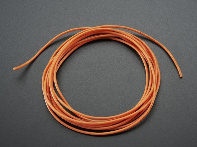 Adafruit Industries-1883 Cable Single Conductor Hook-up Wire 26AWG 2m 1.4mm 600V 3.5A