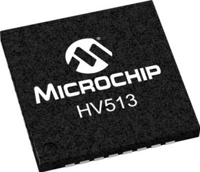Microchip Technology-HV513K7-G Medidores electrónicos de registros Shift Register/Latch/Driver Single 8-Bit Serial to Parallel 32-Pin QFN EP Tray
