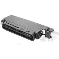 TE Connectivity-5552402-1 Steckverbinder, Schnittstelle Conn IEEE 488 PL 50 POS 2.54mm IDT RA Cable Mount 50 Terminal 1 Port Bag