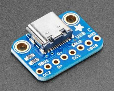Adafruit Industries-4090 Kits et outils de développement USB Type C Breakout Board Down Stream Connection