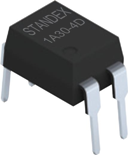 Standex-Meder Electronics-SMP-1A30-4DT Relais d’état solide Solid State Relay 50mA 1.5V DC-IN 0.12A 400V AC/DC-OUT 4-Pin DIP Tube