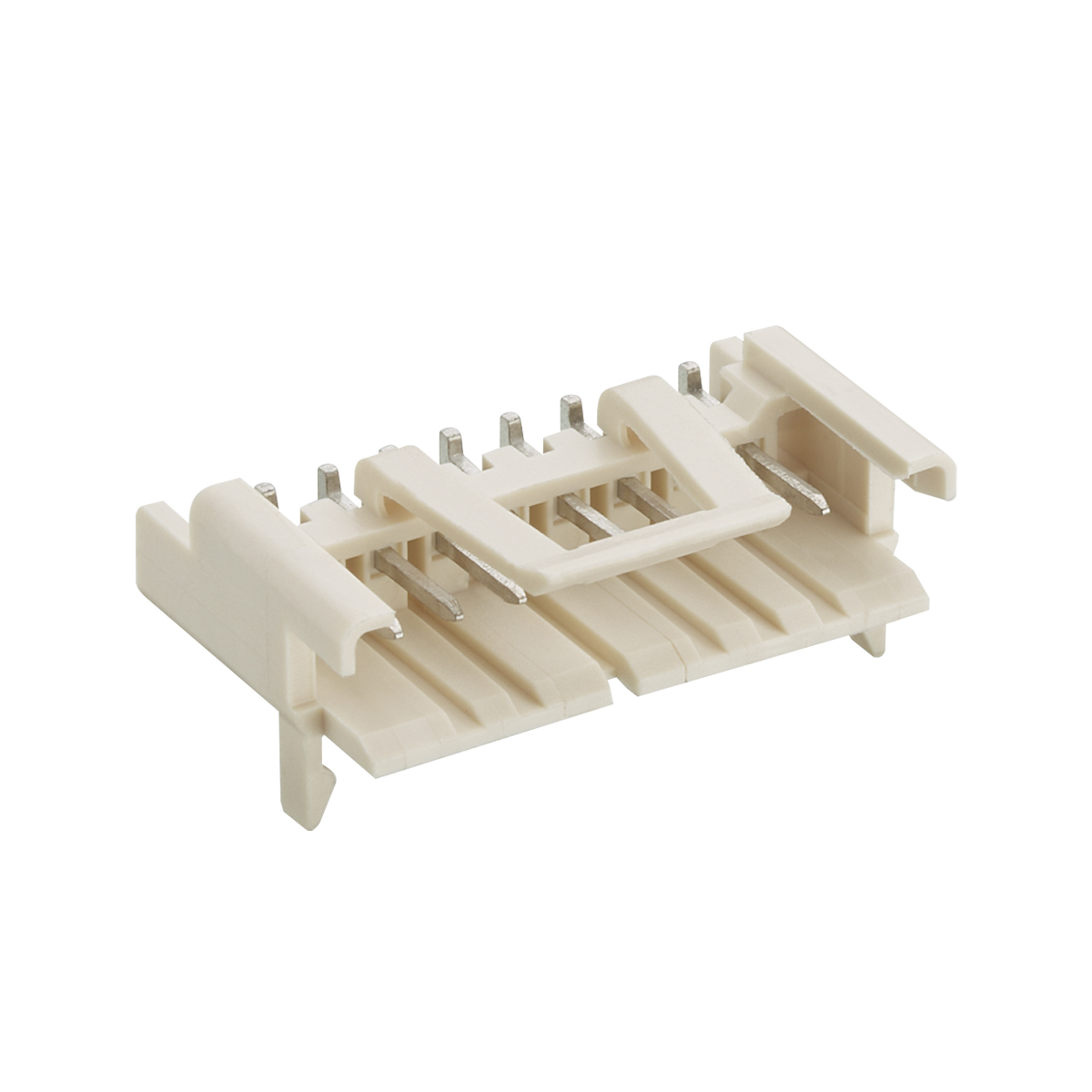 Lumberg-3853 02 00 00 Piastre connettori e prese PCB Multimodul Pin Header, Angular, With Locking Latch, With Retaining Hooks