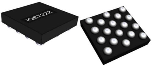 Azoteq Corporation-IQS7222C101CSR Controladores de pantalla táctil Capacitive Touch Screen 18-Pin WLCSP