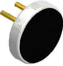 PUI Audio, Inc-POM-1345P-C3310-R Microphones Mic Omni-Directional 2200Ohm -45±4dB 2VDC Round Pin