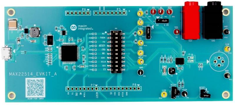 Analog Devices-MAX22514EVKIT# Entwicklungssätze und Werkzeuge MAX22514 IO-Link Device Transceiver Evaluation Kit