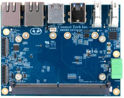 Connect Tech Inc-SRG004 Tarjetas y tableros portadores Connect Tech s SMARC 2.0 carrier is a extremely small SMARC carrier board ideal for your low power IoT and multimedia applications