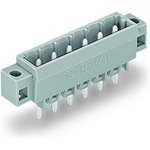 THT Male Header, 1.2 x 1.2 mm solder pin, straight, clamping collar, Pin spacing 5 mm, 6-pole