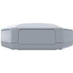 Gray Acrylonitrile Butadiene Styrene Wall Mount Hex-Box IoT Enclosure