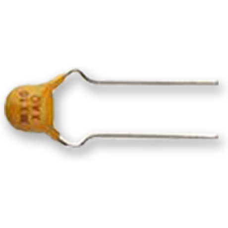 Littelfuse-RXEF010S Fusibile resettabile PTC PTC Resettable Fuse 0.1A(hold) 0.2A(trip) 60V 40A 0.38W 4s 2.5Ohm Radial 8.9 X 3 X 11.2mm Loose