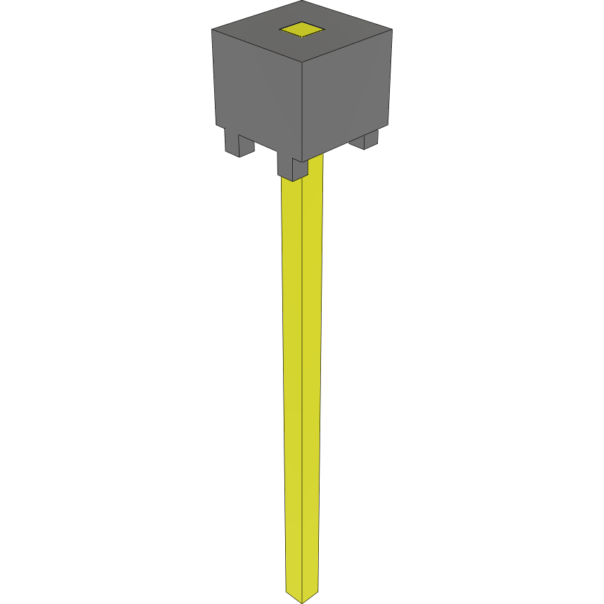 Samtec-MTSW-101-22-T-S-000 Steckverbinderleisten und Leiterplattenbuchsen Conn Unshrouded Header HDR 1 POS Solder ST Thru-Hole Bulk