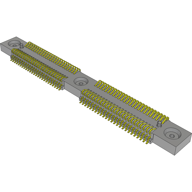 Samtec-FSI-150-03-G-D-E-AD Connector Headers and PCB Receptacles Conn One Piece Board Stacker HDR 100 POS 1mm Solder ST SMD Tube