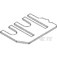 TE Connectivity-J8-3 Accessoires de raccordement Conn Accessories M 3 POS 11.1mm ST Bag