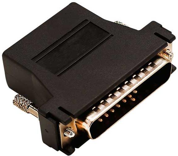 Digi International-76000670 Steckverbinder, Schnittstelle Conn RJ-45-D-Sub Adapter F/F 8/25 POS ST 2 Port