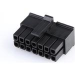 Conn Housing RCP 14 POS 3mm Crimp ST Cable Mount Black Micro-Fit 3.0™ Bag