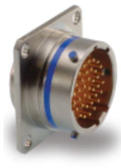 ITT Corporation-TKJ5E16N35LPN Steckverbinder, rund Conn Circular PIN 55 POS Solder ST Box Mount 55 Terminal 1 Port