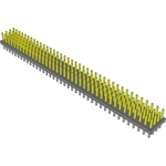 Conn Unshrouded Header HDR 156 POS 2mm Solder ST Top Entry Thru-Hole Bulk