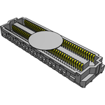 Conn Array Socket SKT 160 POS 0.635mm Solder ST Top Entry SMD Accelerate® T/R