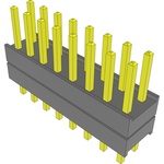 Conn Board Stacker HDR 16 POS 2.54mm Solder ST Top Entry Thru-Hole Bulk