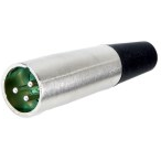 Switchcraft-AA3M Raccordement audio et vidéo Conn XLR Connector M 3 POS Solder ST Cable Mount 3 Terminal 1 Port