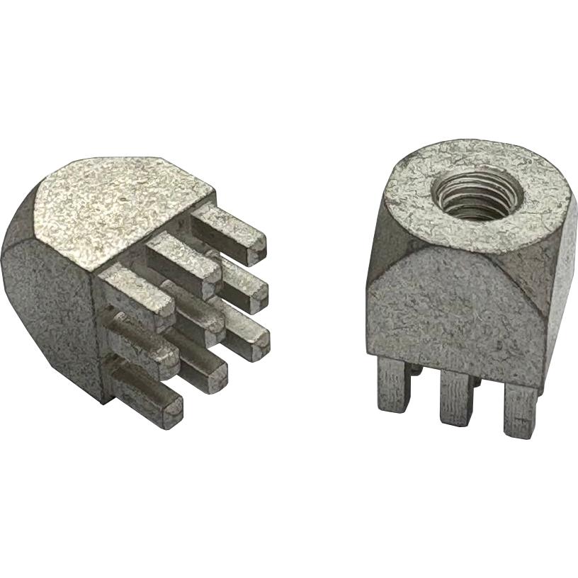 ADAM TECH-HCT-P-ITF-M3-A Terminali connettore Power Tap Terminal Brass F 7mm Matte Tin Over Nickel