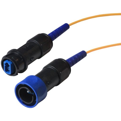 Bulgin Components PLC-PXF4054AAA Glasfaserkabel-Baugruppen Cable Assembly Buffer Cable 5m LC to LC 1 to 1 POS F-M