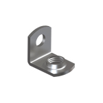 Short Angle Bracket with Brass Material and Tin Plate Finish