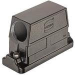 Hood 90° 24B Shell Size Powder Die Cast Aluminum Screw Lock Han®