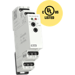 Time Delay Relay 12 to 240VDC 12 to 240VAC 16A SPDT/SPDT(17.6x64x90)mm DIN Rail
