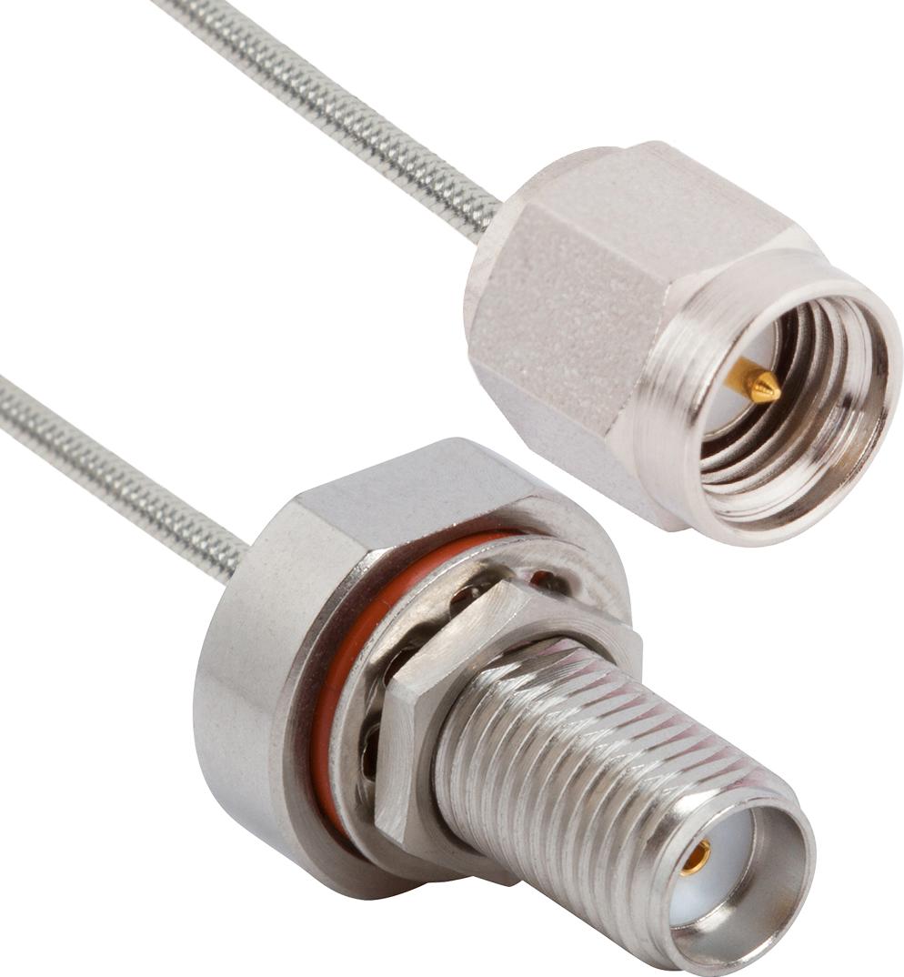 Amphenol-7029-3579 Kabelbaugruppen Koaxial Cable Assembly 0.047 Conformable Cable 0.152m SMA to SMA F-M Bag