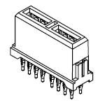 Conn Wire to Board RCP 2 POS Press Fit ST Thru-Hole EXTreme PowerMass Tray